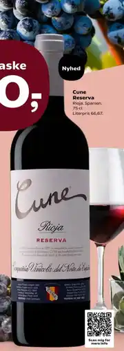 SuperBrugsen Cune Reserva tilbud