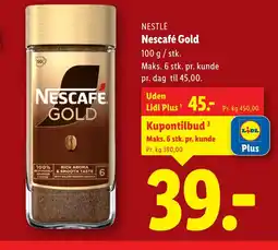 Lidl NESTLÉ Nescafé Gold tilbud