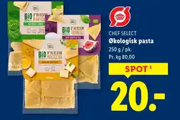 Lidl CHEF SELECT Økologisk pasta tilbud