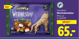 Lidl HALLOWEEN Minichokoladebar tilbud