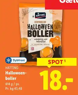 Lidl HATTING Halloween- boller tilbud