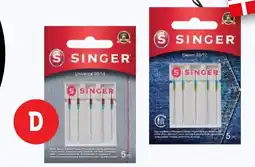 Lidl SINGER Nåle til symaskine tilbud