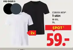 Lidl ESMARA MEN® T-shirt tilbud