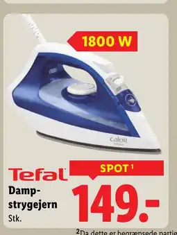 Lidl Tefal Damp- strygejern tilbud