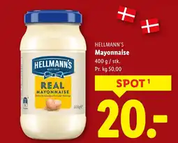 Lidl HELLMANN'S Mayonnaise tilbud