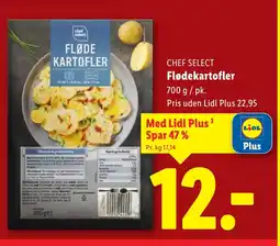 Lidl CHEF SELECT Flødekartofler tilbud