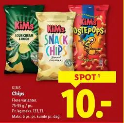 Lidl KIMS Chips tilbud