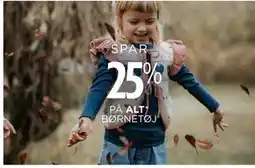 Salling SPAR 25% PÅ ALT BØRNETØJ tilbud