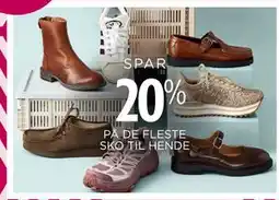 Salling SPAR 20% PÅ DE FLESTE SKO TIL HENDE tilbud