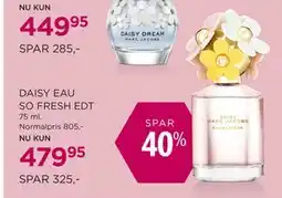 Salling DAISY EAU SO FRESH EDT, DKK 479.95 tilbud