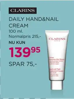 Salling DAILY HAND&NAIL CREAM, DKK 139.95 tilbud
