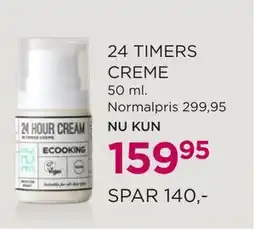 Salling 24 TIMERS CREME, DKK 159.95 tilbud