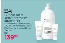 Salling LAIT CORPOREL ACTIVE RECOVERY ROUTINE SET, DKK 139.95 tilbud