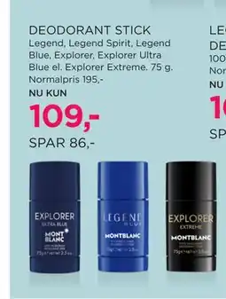 Salling DEODORANT STICK, DKK 109 tilbud
