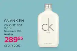 Salling CK ONE EDT, DKK 289.95 tilbud