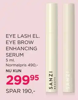 Salling EYE LASH EL. EYE BROW ENHANCING SERUM, DKK 299.95 tilbud