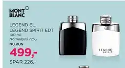 Salling LEGEND EL. LEGEND SPIRIT EDT, DKK 499 tilbud
