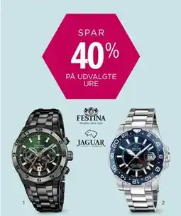Salling SPAR 40% PÅ UDVALGTE URE tilbud