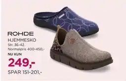 Salling HJEMMESKO, DKK 249 tilbud