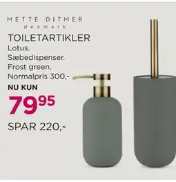 Salling Sæbedispenser, DKK 79.95 tilbud