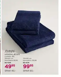 Salling HÅNDKLÆDER, DKK 49.95 tilbud