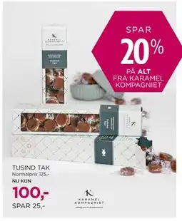 Salling SPAR 20% PÅ ALT FRA KARAMEL KOMPAGNIET tilbud