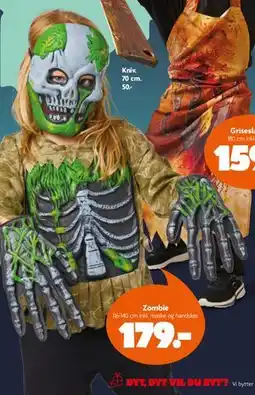 Fætter BR Zombie, DKK 179 tilbud