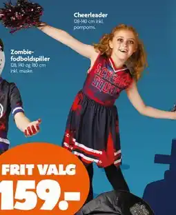 Fætter BR Cheerleader, DKK 159 tilbud