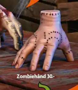 Fætter BR Zombiehånd, DKK 30 tilbud