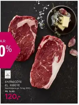 Salling ENTRECÔTE EL. RIBEYE, DKK 120 tilbud