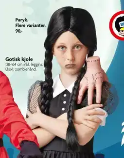Fætter BR Paryk, DKK 90 tilbud