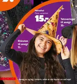 Fætter BR Heksehat, DKK 15 tilbud