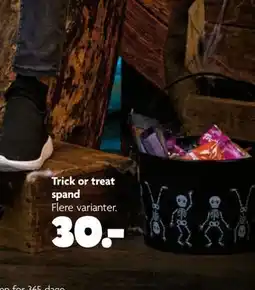 Fætter BR Trick or treat spand, DKK 30 tilbud