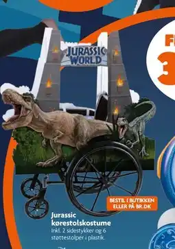 Fætter BR Jurassic kørestolskostume, DKK 379 tilbud