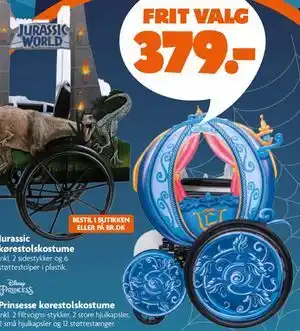 Fætter BR Prinsesse kørestolskostume, DKK 379 tilbud