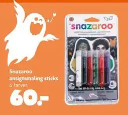 Fætter BR Snazaroo ansigtsmaling sticks, DKK 60 tilbud