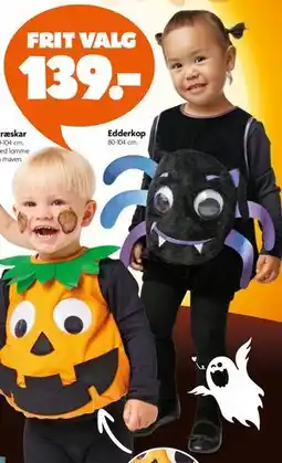 Fætter BR Edderkop, DKK 139 tilbud