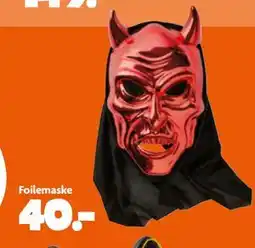 Fætter BR Foilemaske, DKK 40 tilbud