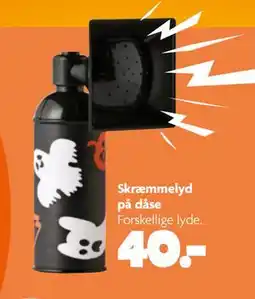 Fætter BR Skræmmelyd på dåse, DKK 40 tilbud