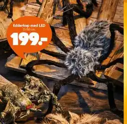 Fætter BR Edderkop med LED, DKK 199 tilbud