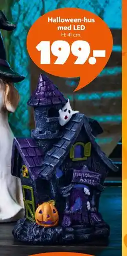 Fætter BR Halloween-hus med LED, DKK 199 tilbud