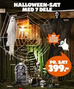 Fætter BR HALLOWEEN-SÆT MED 7 DELE, DKK 399 tilbud