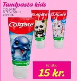 Hi five Tandpasta kids, DKK 15 tilbud