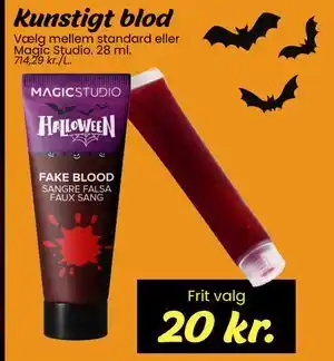 Hi five Kunstigt blod, DKK 20 tilbud