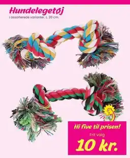 Hi five Hundelegetøj, DKK 10 tilbud