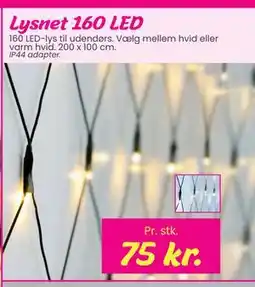 Hi five Lysnet 160 LED, DKK 75 tilbud