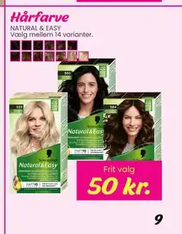 Hi five Hårfarve, DKK 50 tilbud