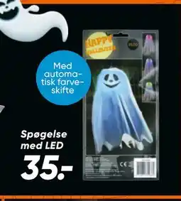 Bilka Spøgelse med LED, DKK 35 tilbud