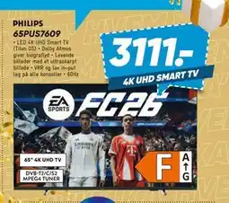 Bilka PHILIPS 65PUS7609, DKK 3111 tilbud