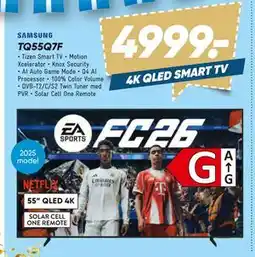 Bilka SAMSUNG TQ55Q7F, DKK 4999 tilbud